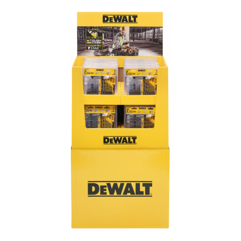 Jeu de forets à métaux HSS-G DEWALT, 19 pces