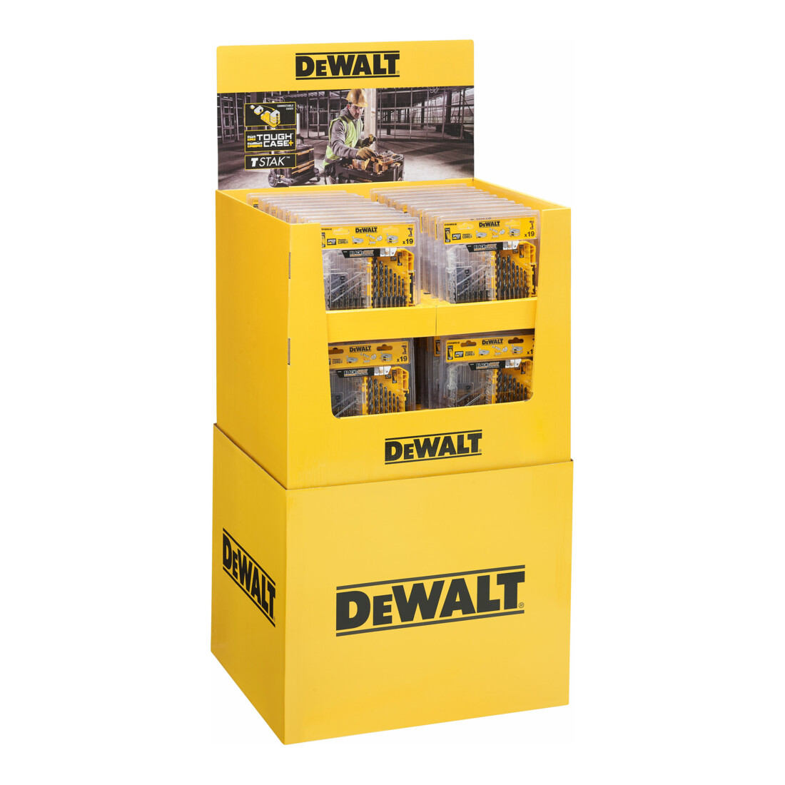 Jeu de forets à métaux HSS-G DEWALT, 19 pces