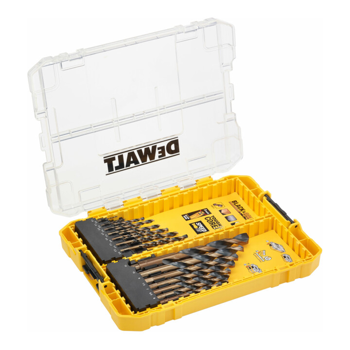 Jeu de forets à métaux HSS-G DEWALT, 21 pièces