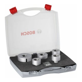 Jeu de forets à sec diamant Bosch X-LOCK Best for Ceramic Dry Speed 20 - 68 mm 5 pièces