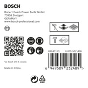Jeu de forets Bosch Expert Hard Ceramic HEX-9, 6 mm, jeu mixte-1