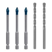 Jeu de forets Bosch Expert Hard Ceramic HEX-9, 6 mm, jeu mixte-4