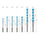 Jeu de forets Bosch EXPERT HEX-9 Multi Construction, 7 pièces-4