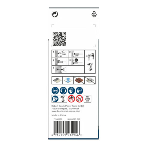 Jeu de forets diamantés Bosch Expert for Ceramic (6, 6, 8 mm)