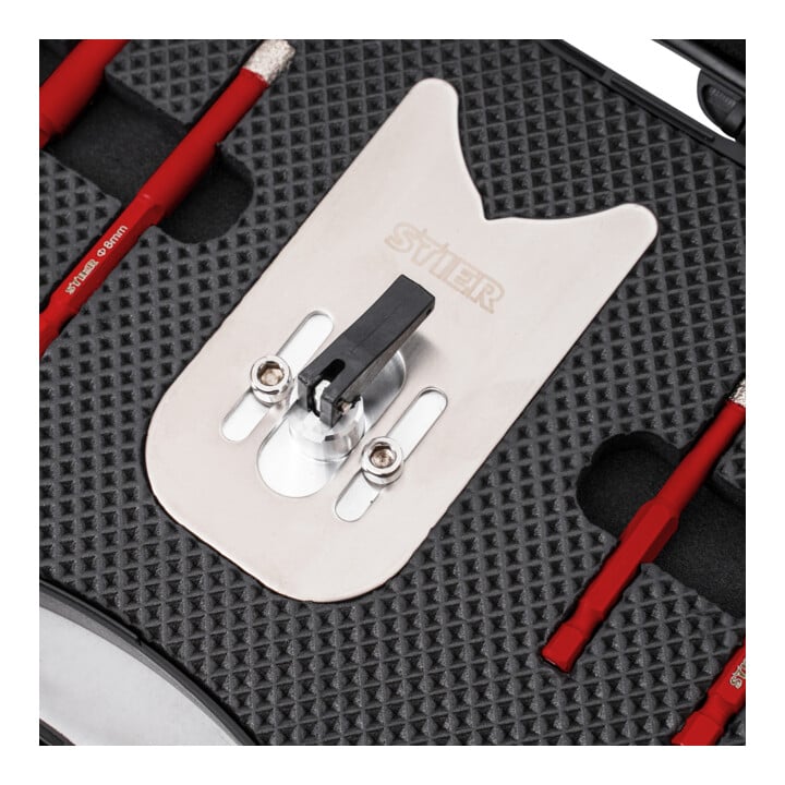 Jeu de forets diamantés pour carrelages STIER, 5 pièces