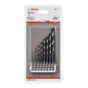 Jeu de forets hélicoïdaux Bosch HSS Twist Drill Control avec tige hexagonale 8 pièces 2 - 10 mm-2