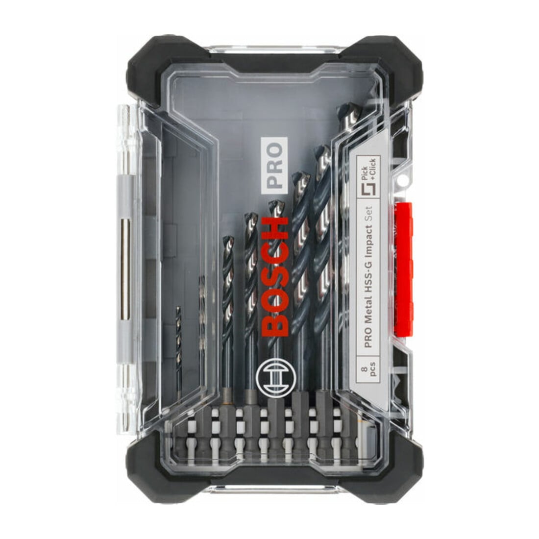 Jeu de forets hélicoïdaux Bosch Impact Control HSS 8 pièces