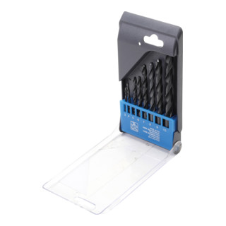 Jeu de forets hélicoïdaux HSS 3 - 10 mm 8 pièces BGS Do it yourself