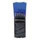 Jeu de forets hélicoïdaux HSS Ø 1 - 13 mm 25 pièces BGS-5