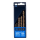 Jeu de forets hélicoïdaux PFERD 6 pces INOX HSSE N DIN 338