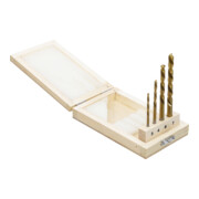 Jeu de forets HSS coupant à gauche 4 pièces BGS-2