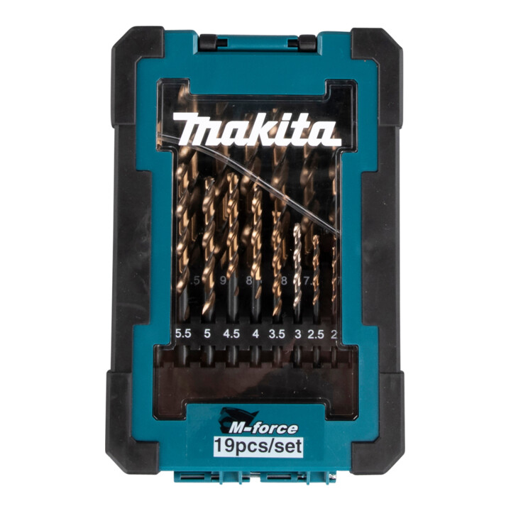 Jeu de forets M-Force Makita 19pcs D-67583