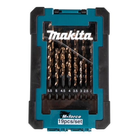 Jeu de forets M-Force Makita 19pcs D-67583