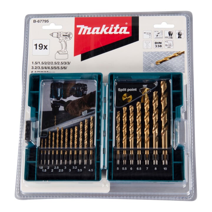 Jeu de forets Makita 19pcs