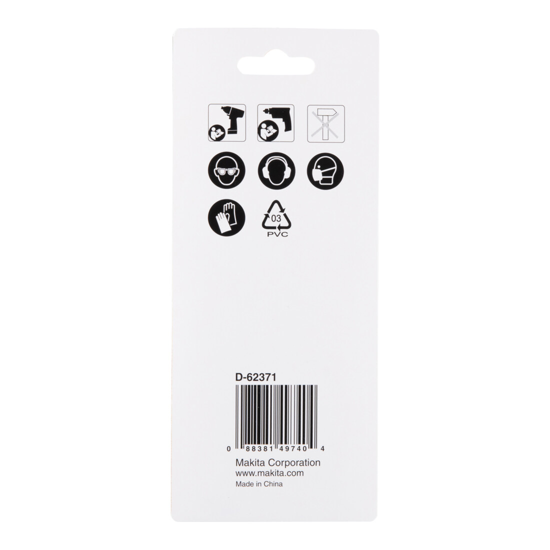 Jeu de forets Makita 7 pièces 1/4 pouce