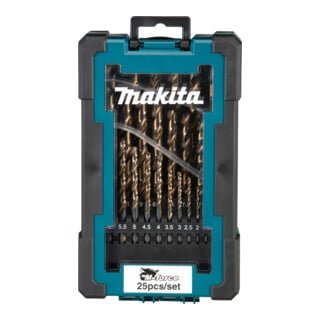 Jeu de forets Makita 7 pièces 1/4 pouce