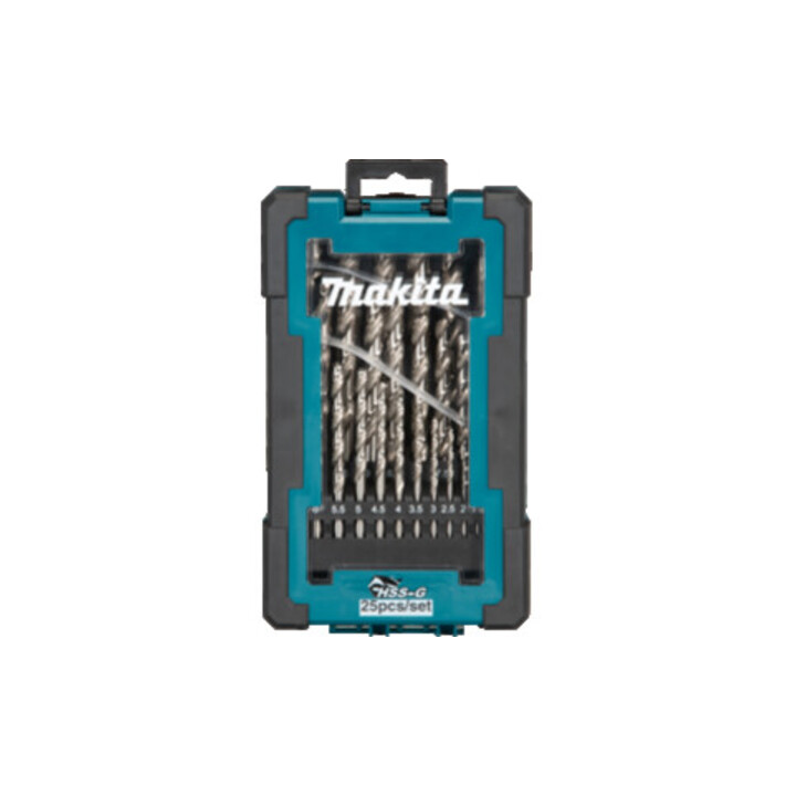 Jeu de forets Makita HSS-G 25 pcs D-67555