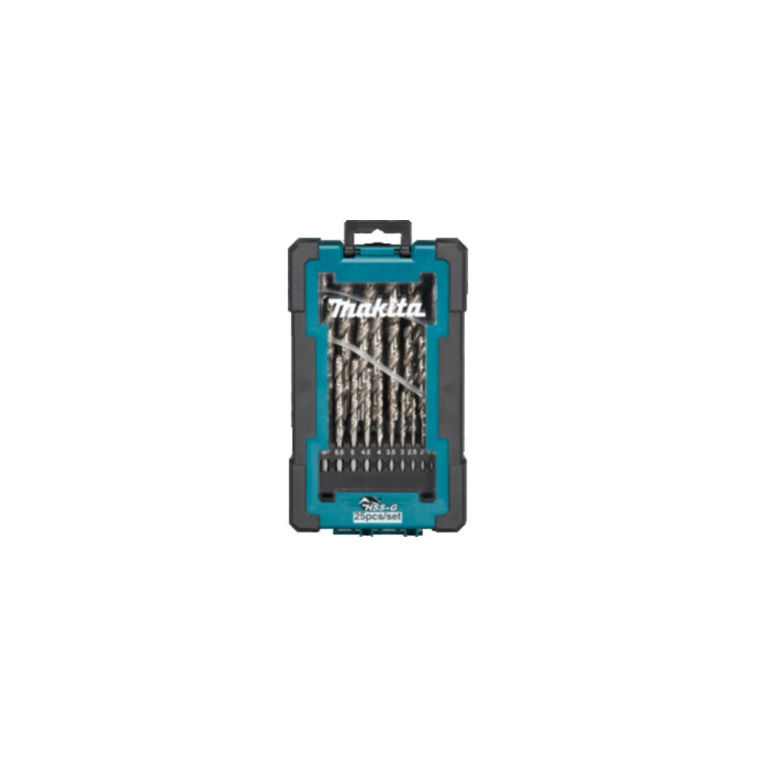 Jeu de forets Makita HSS-G 25 pcs D-67555