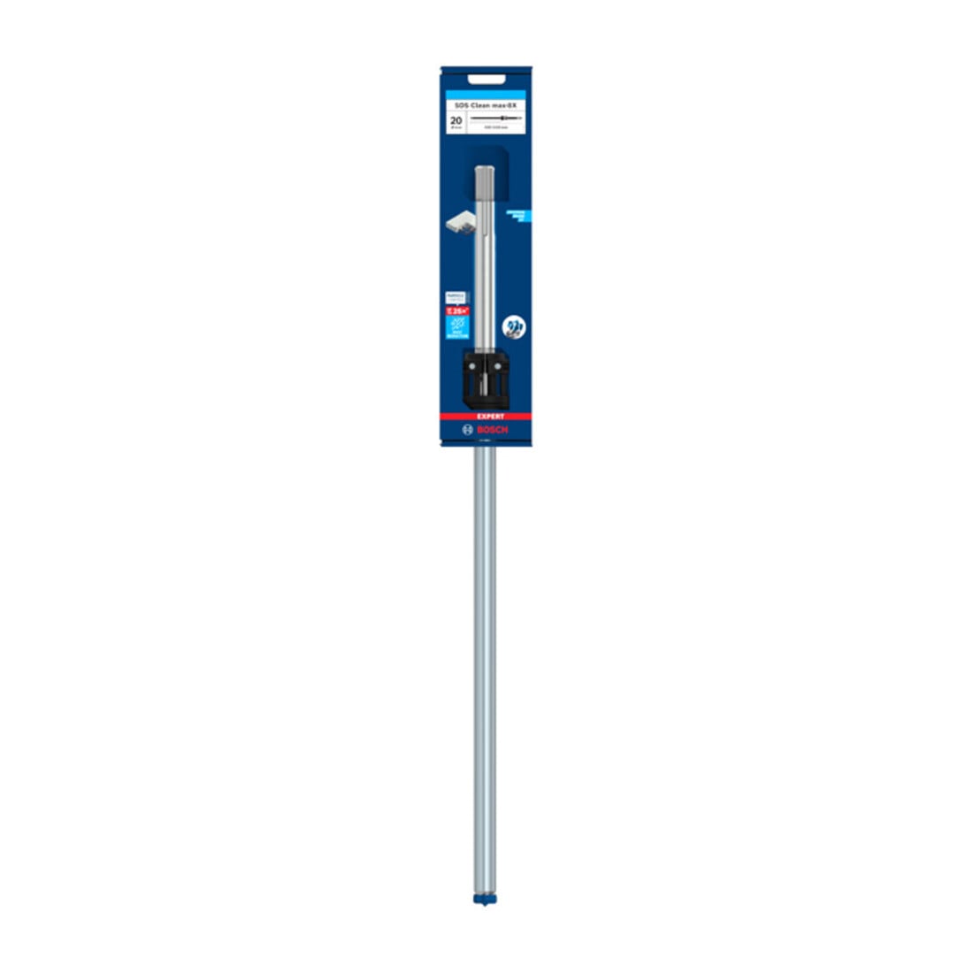 Jeu de forets marteaux Bosch EXPERT SDS Clean max-8X, 20 x 400 x 650 mm