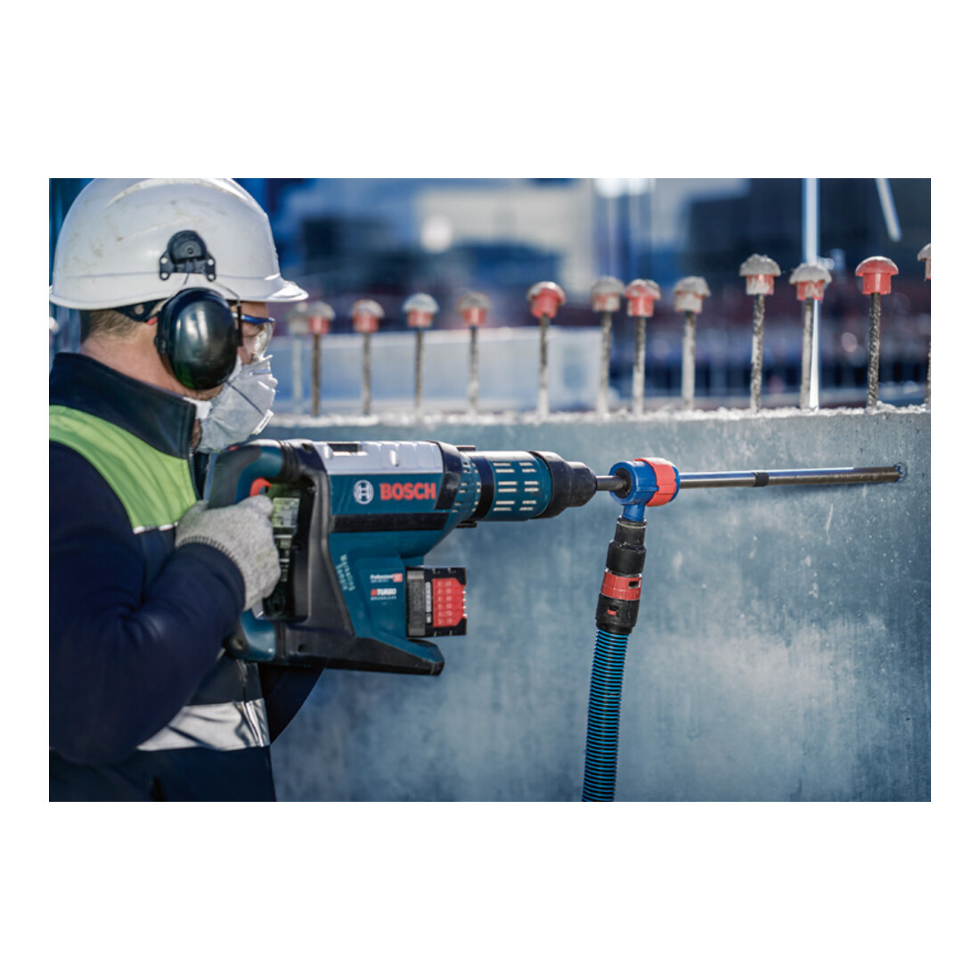 Jeu de forets marteaux Bosch EXPERT SDS Clean max-8X, 20 x 400 x 650 mm