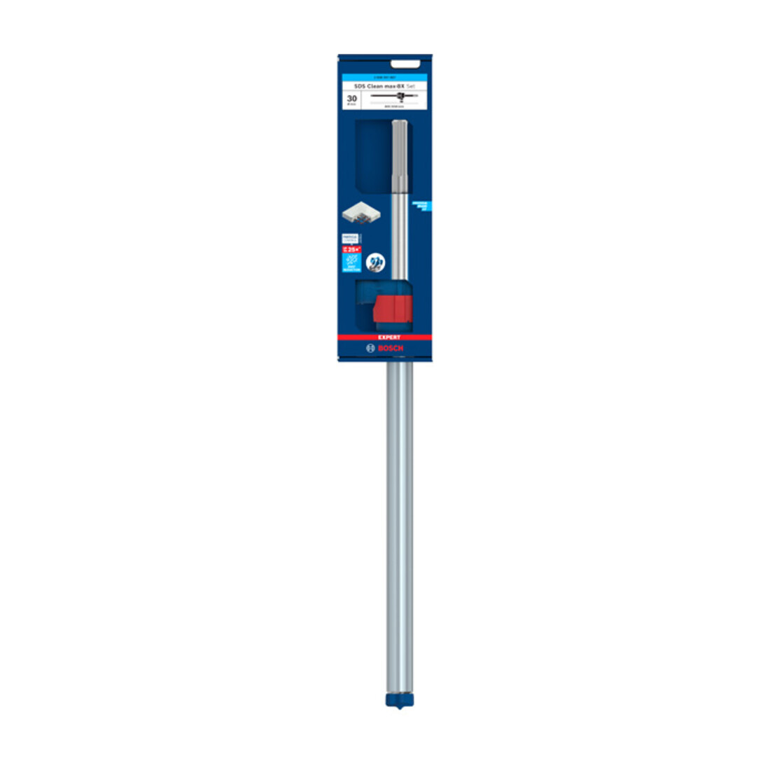 Jeu de forets marteaux Bosch EXPERT SDS Clean max-8X, 30 x 400 x 650 mm