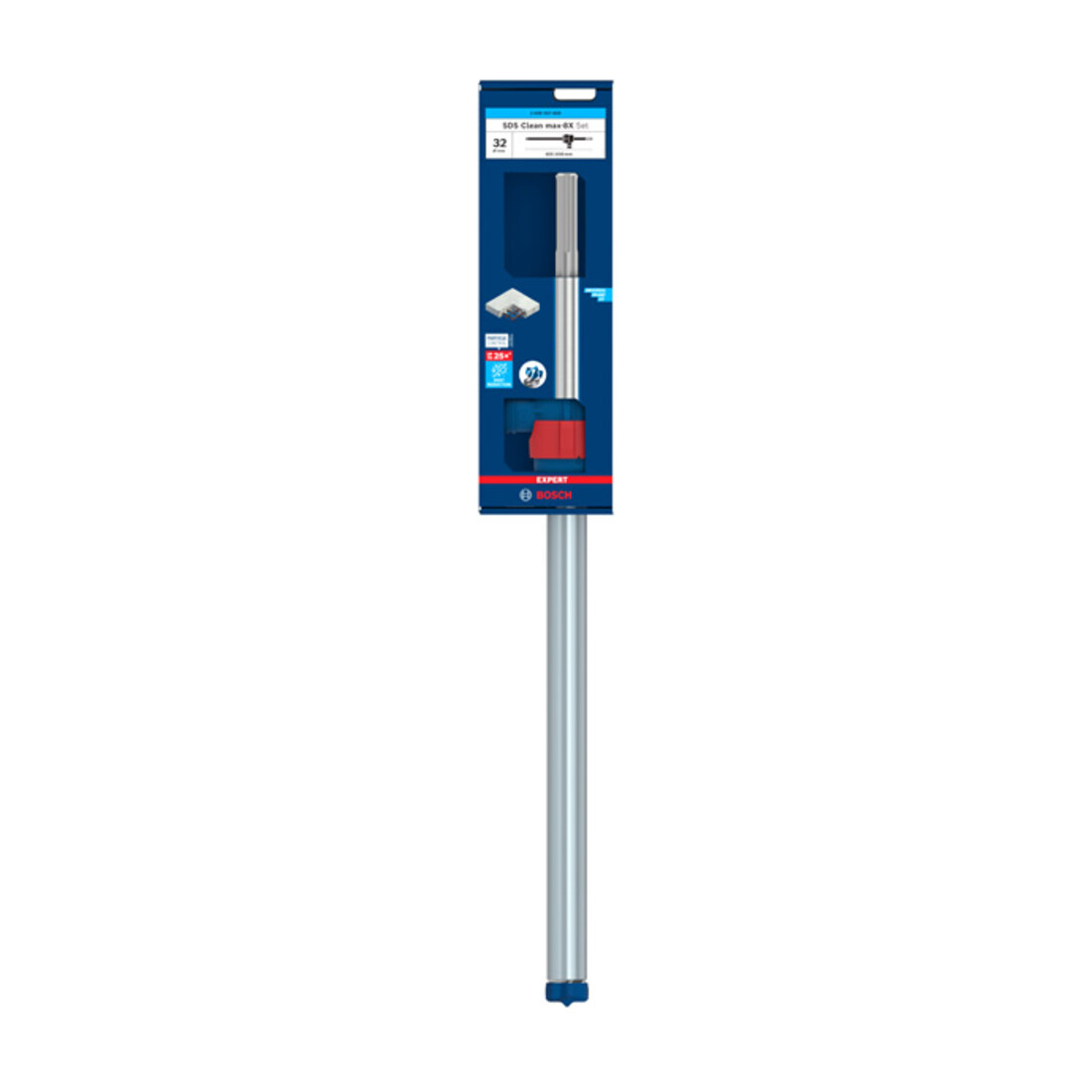 Jeu de forets marteaux Bosch EXPERT SDS Clean max-8X, 32 x 400 x 650 mm