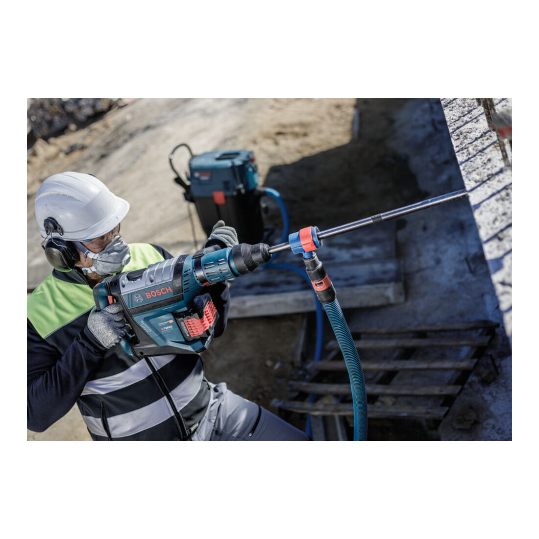 Jeu de forets marteaux Bosch EXPERT SDS Clean max-8X, 32 x 400 x 650 mm