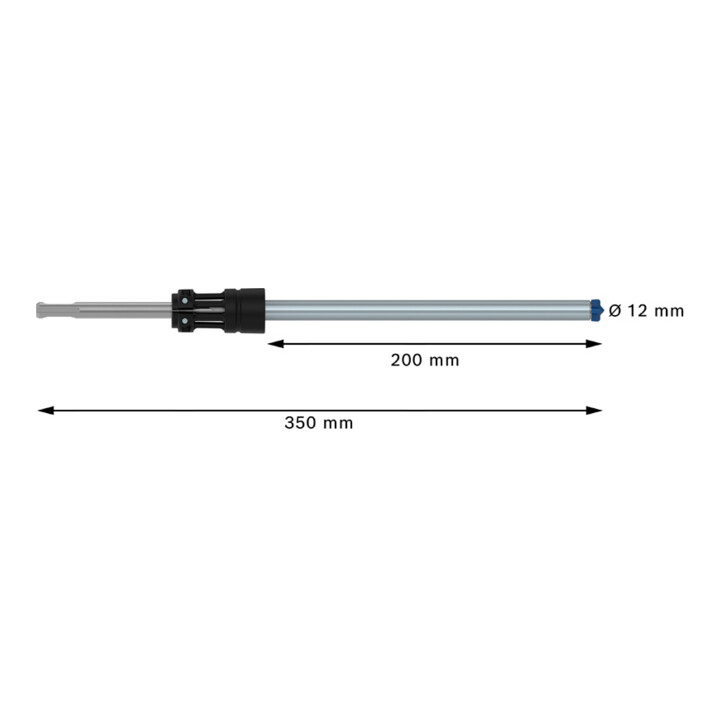 Jeu de forets marteaux Bosch EXPERT SDS Clean plus-8X, 12 x 200 x 350 mm