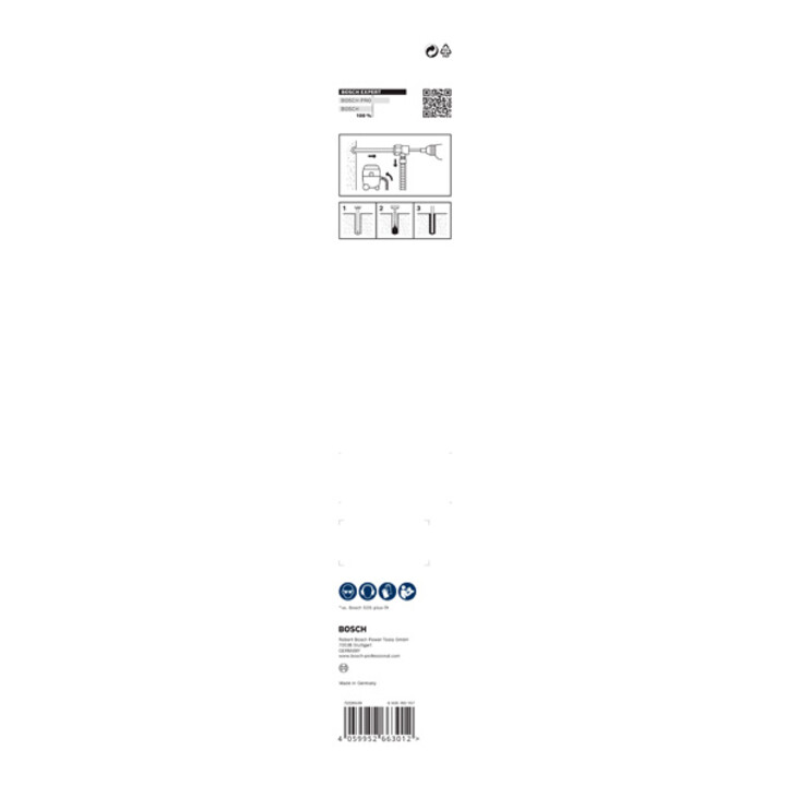 Jeu de forets marteaux Bosch EXPERT SDS Clean plus-8X, 14 x 400 x 550 mm