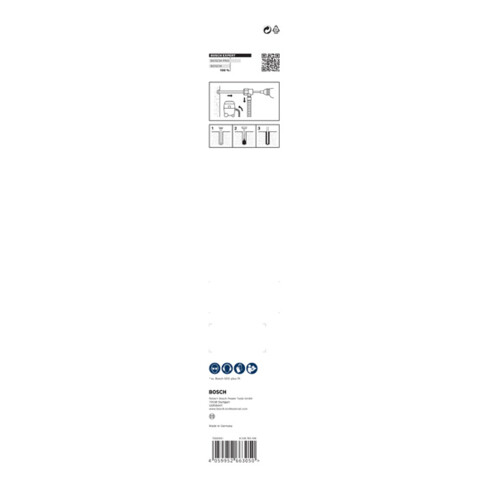 Jeu de forets marteaux Bosch EXPERT SDS Clean plus-8X, 16 x 400 x 550 mm