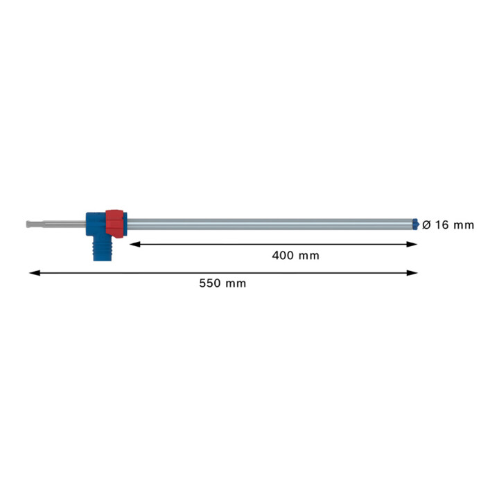 Jeu de forets marteaux Bosch EXPERT SDS Clean plus-8X, 16 x 400 x 550 mm