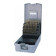 Jeu de forets Ruko DIN 338 type N, HSS-R laminé en coffret platique, 50 pieces-1