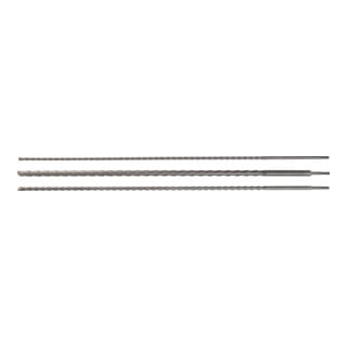 Jeu de forets trépan tige SDS 12 / 16 / 24 mm 3 pièces BGS Do it yourself