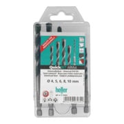 Foret universel jeu de Ø 4/5/6/8/10 mm Heller QuickBit ALLMAT-3