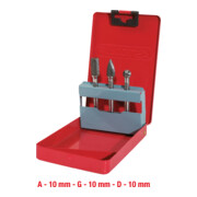 Jeu de fraises HM, 3 pcs.-2