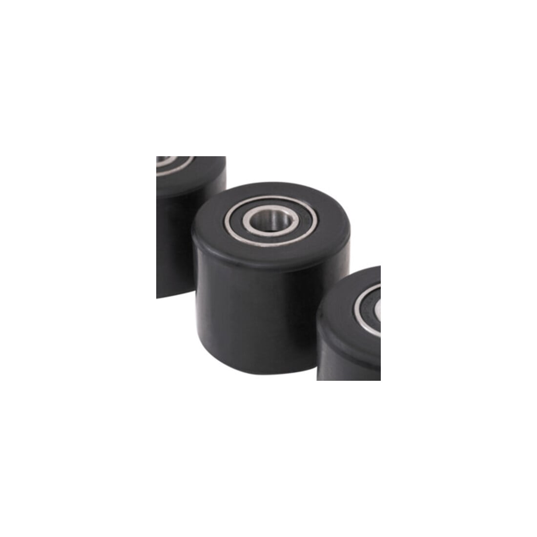 Jeu de galets tandem en nylon STIER pour transpalettes