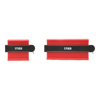 Jeu de jauges de contour STIER 310 mm et 180 mm