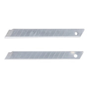 Jeu de lames de rechange 9 mm 10 pièces BGS-4