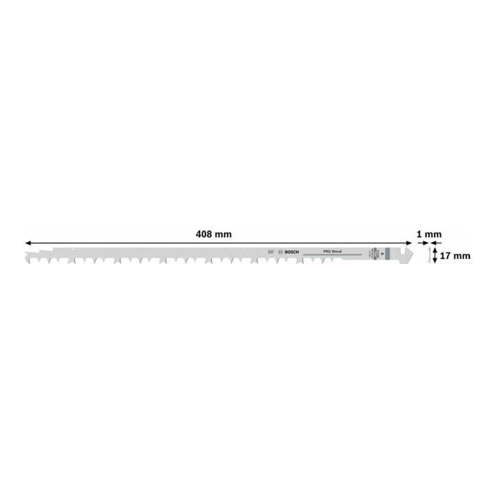 Jeu de lames de scie Bosch TF 350 M, HCS, pour bois