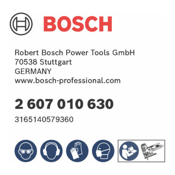 Jeu de lames de scie sauteuse Bosch Basic pour le bois et le métal 10 pièces