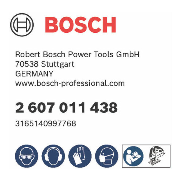Jeu de lames de scie sauteuse Bosch JSB Multi Material 15 pièces