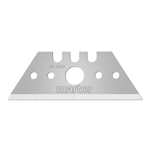 Jeu de lames trapézoïdales de rechange Martor 10 pièces