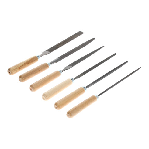 Jeu de limes à clé, 6 pièces