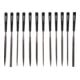 Jeu de limes aiguilles, 12 pcs.