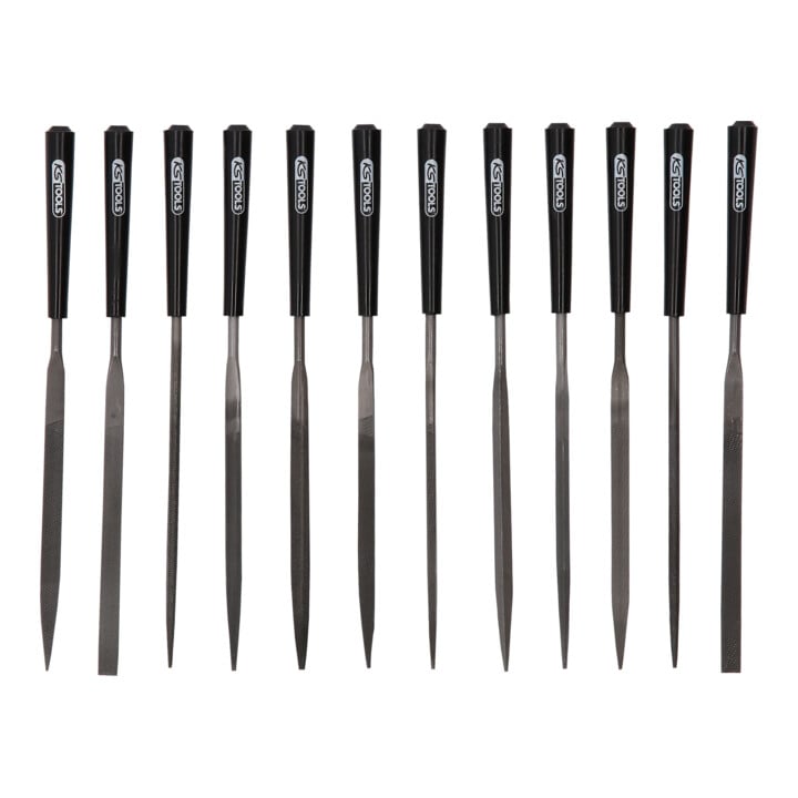 Jeu de limes aiguilles, 12 pcs.
