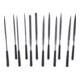 Jeu de limes aiguilles, 12 pcs.