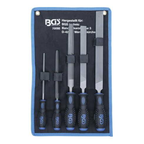 Jeu de limes d'atelier BGS 5 pièces