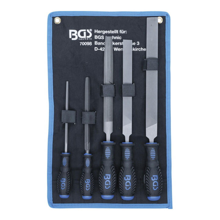 Jeu de limes d'atelier BGS 5 pièces