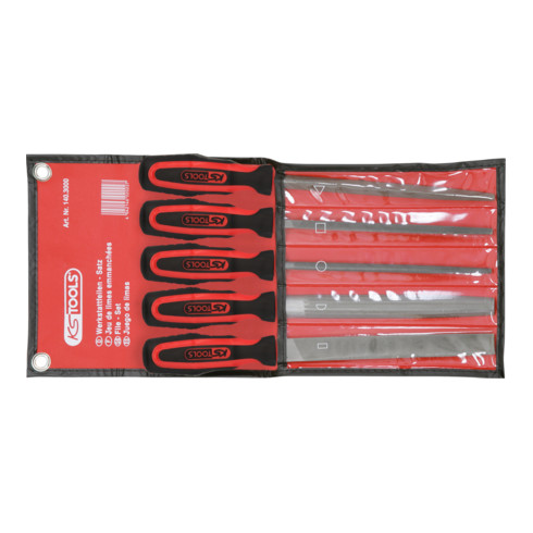 Jeu de limes emmanchées, 5 pcs.