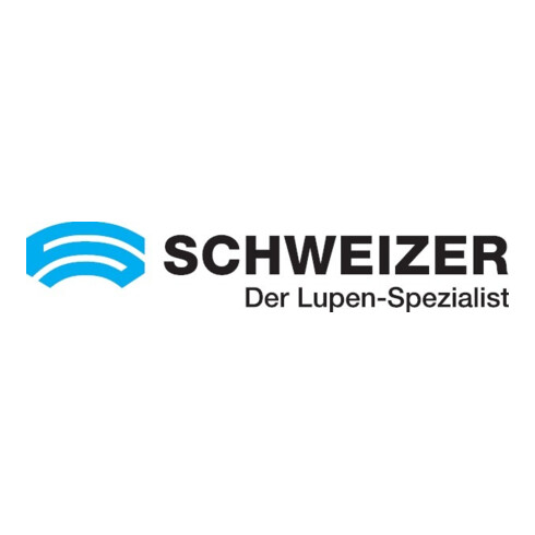 Jeu de loupes serre-tête Tech-Line grossissement 2x, 2,5x, 3x LED Schweizer
